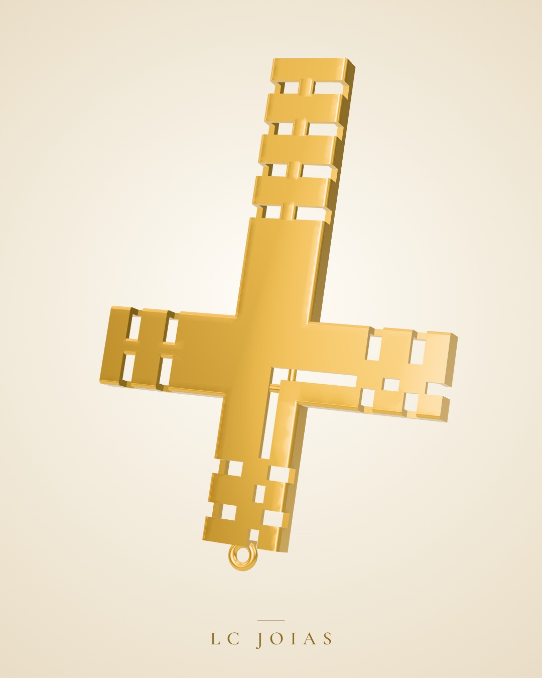 Pingente 7718 pg em ouro