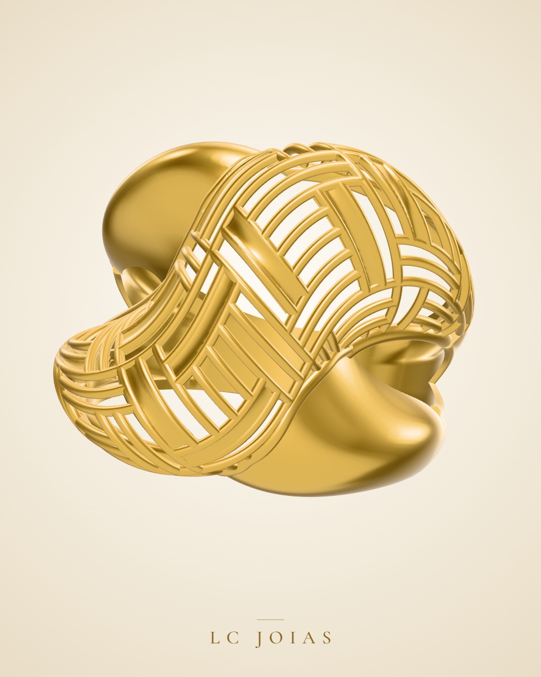 Anel 1301 z an em ouro