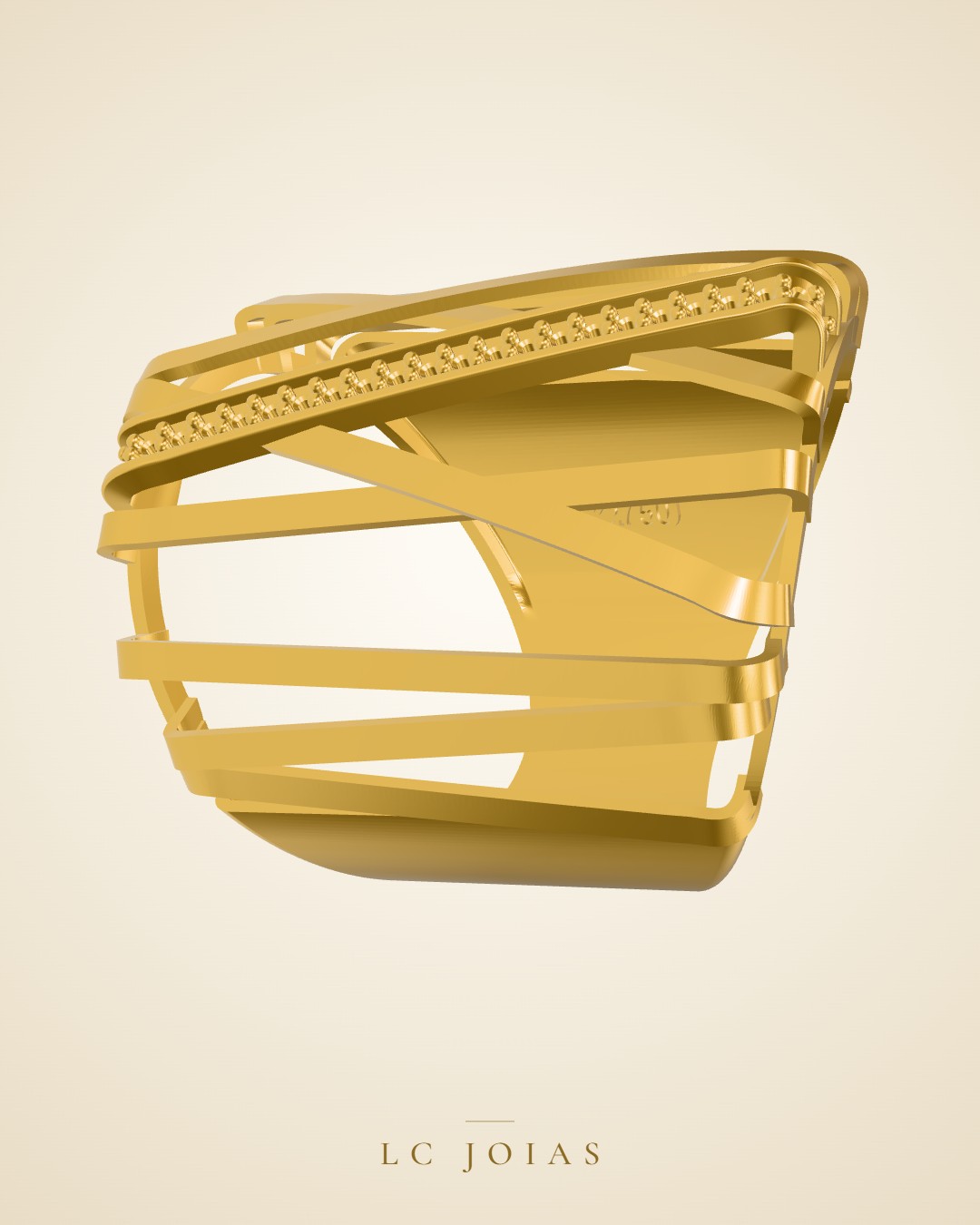 Anel 8108 an em ouro