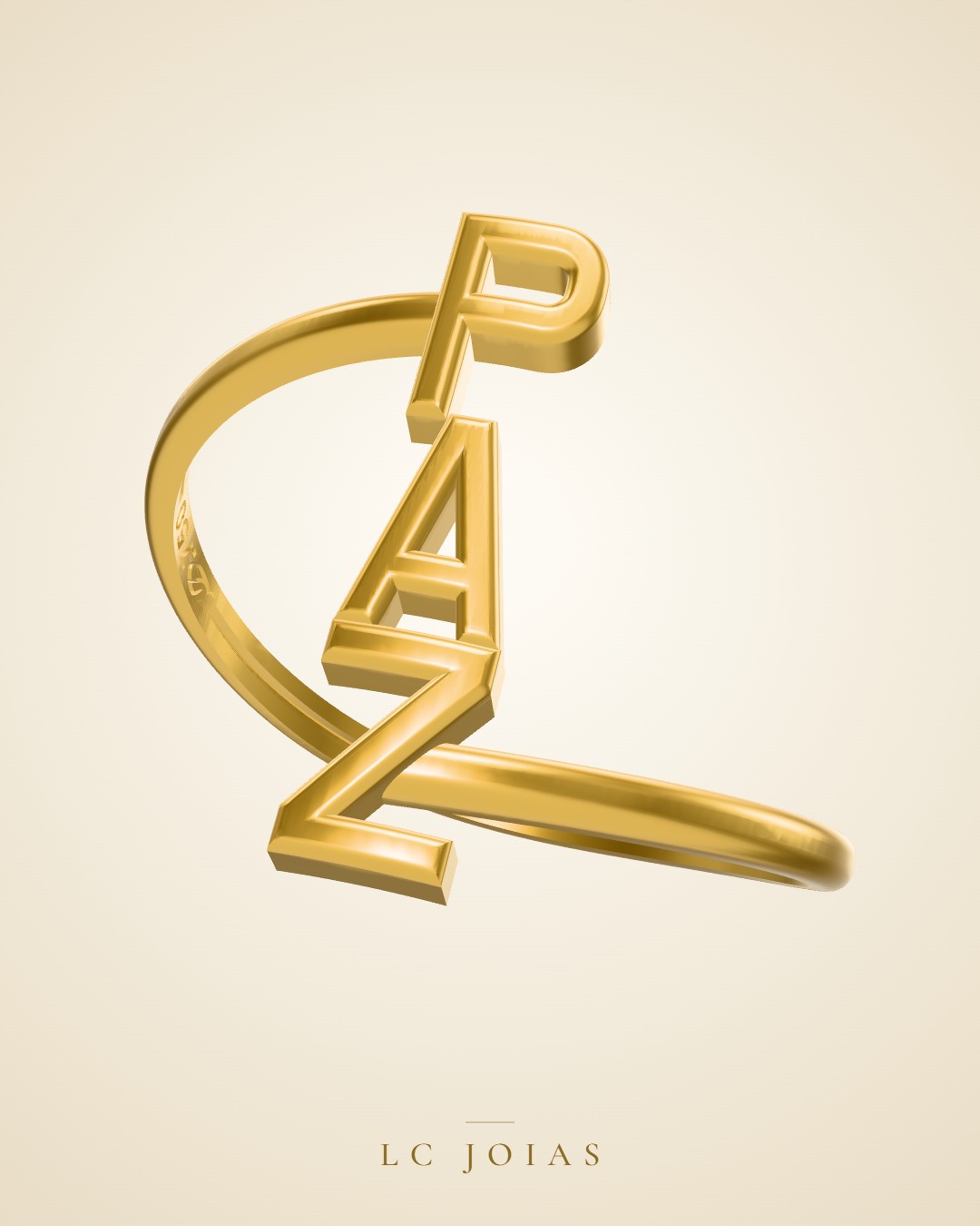 Anel 1797 an em ouro