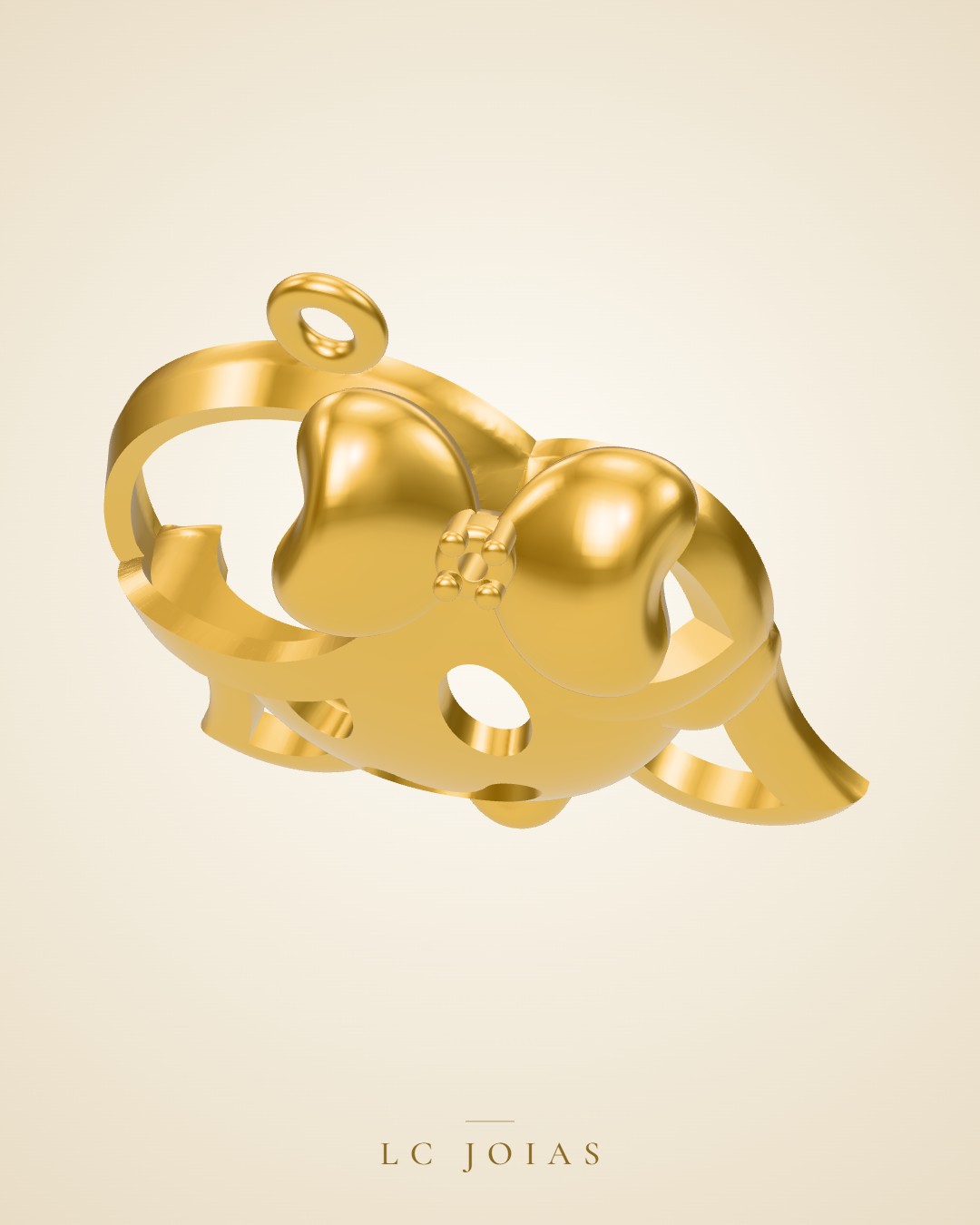 Pingente 6245 pg em ouro