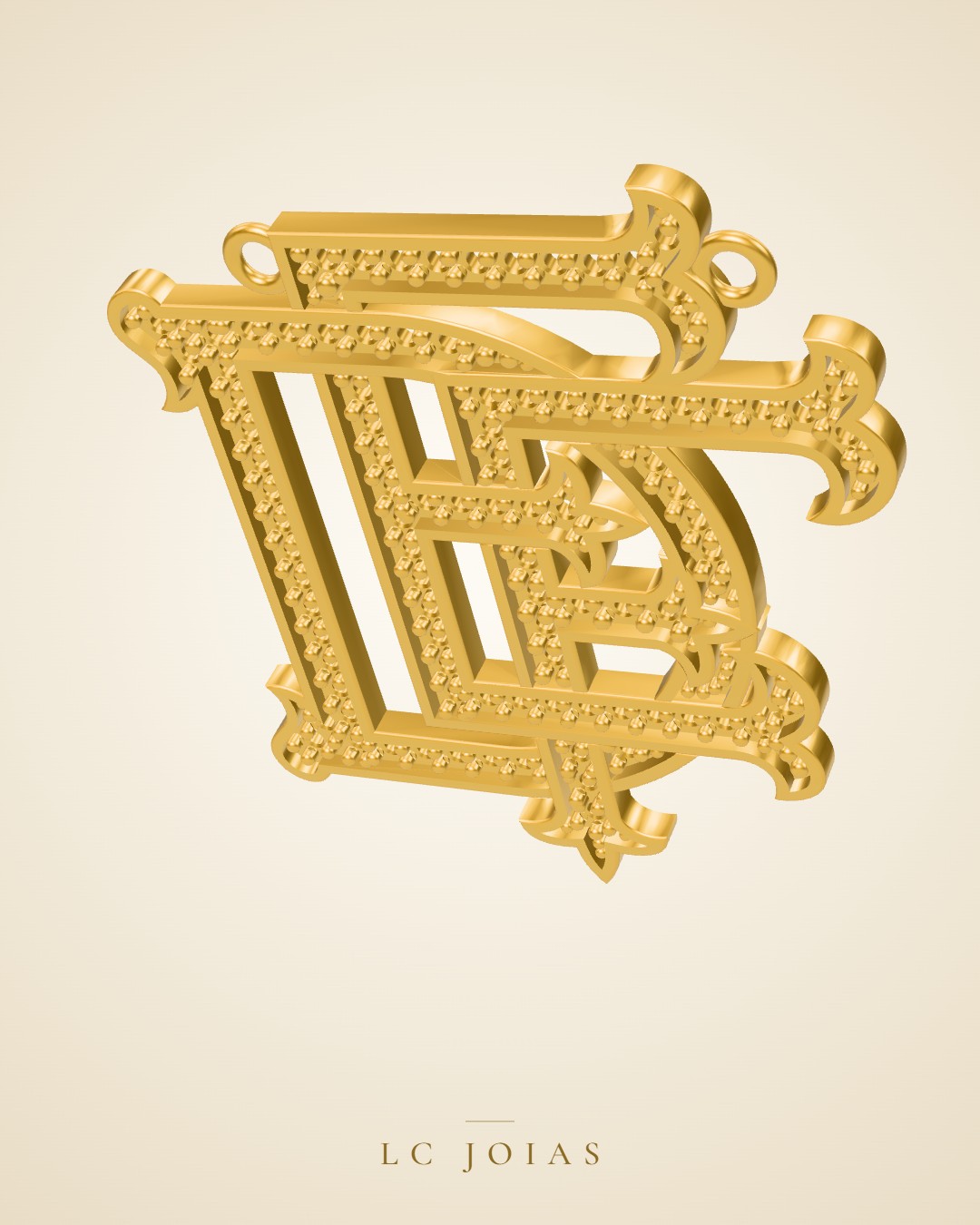 Pingente 8157 pg dfe em ouro
