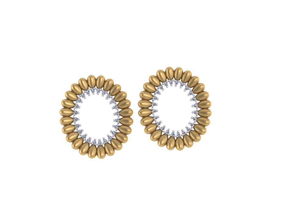 Brinco 7469 br em ouro