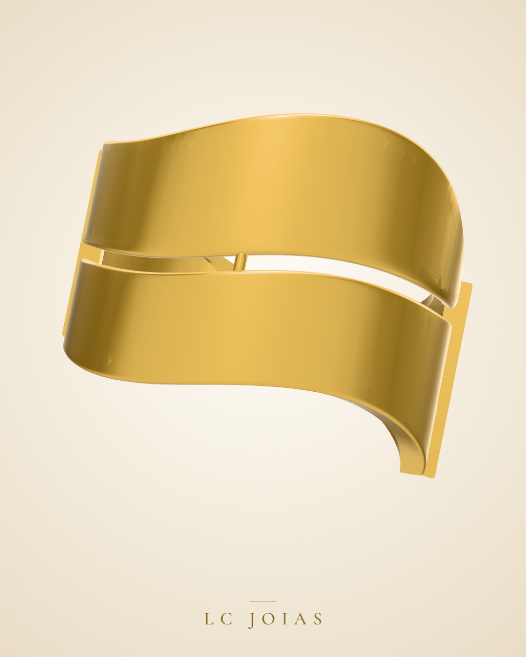 Anel 017 an em ouro