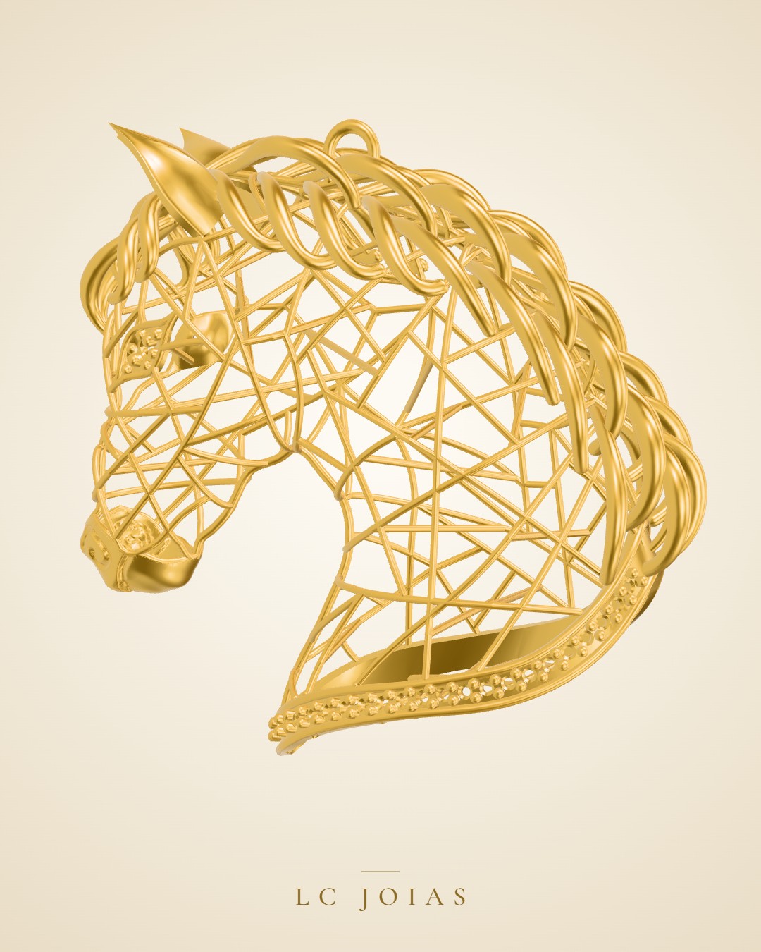 Pingente 8239 pg pd em ouro