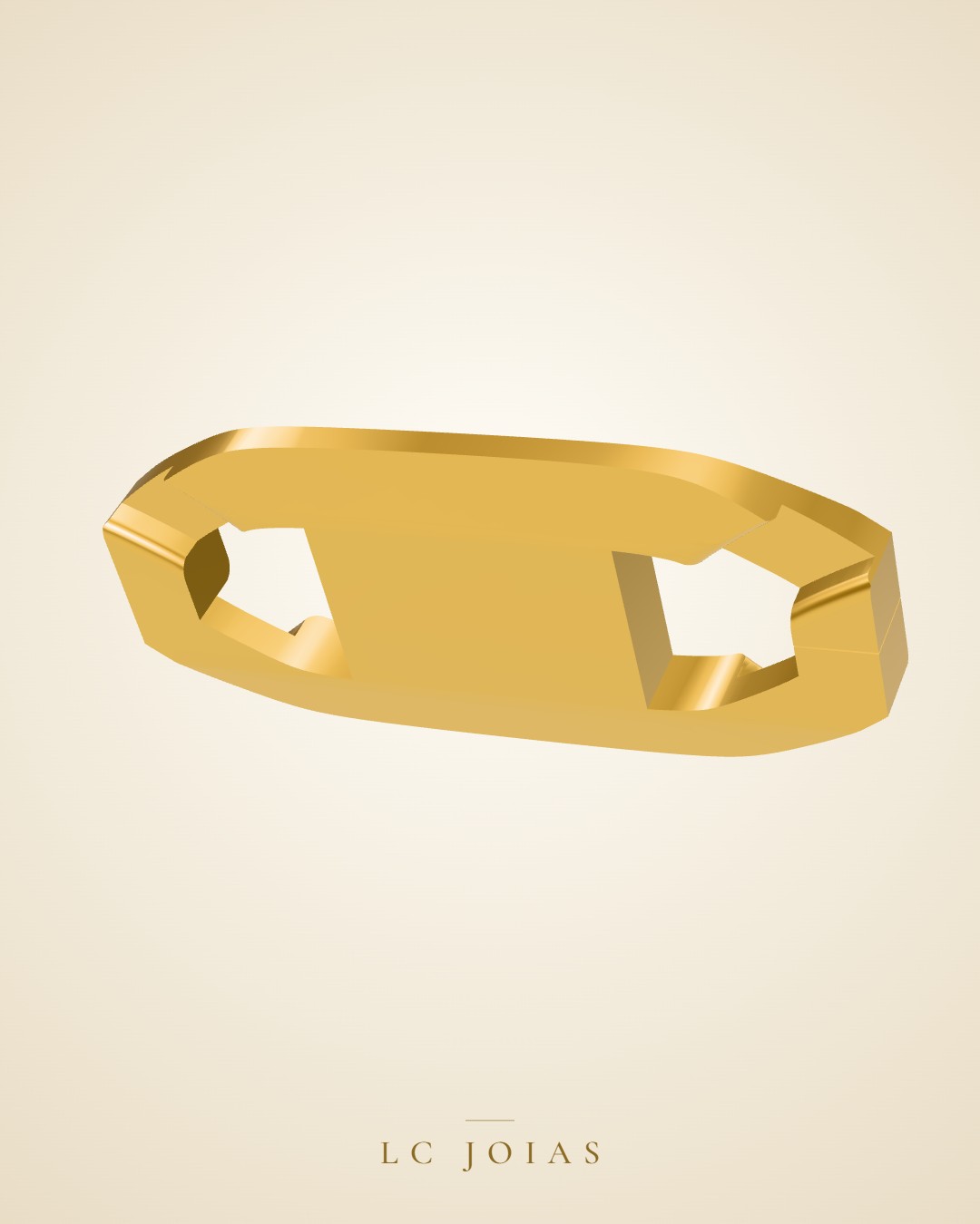 Colar 7556 corrente peq ( 01 peça ) em ouro