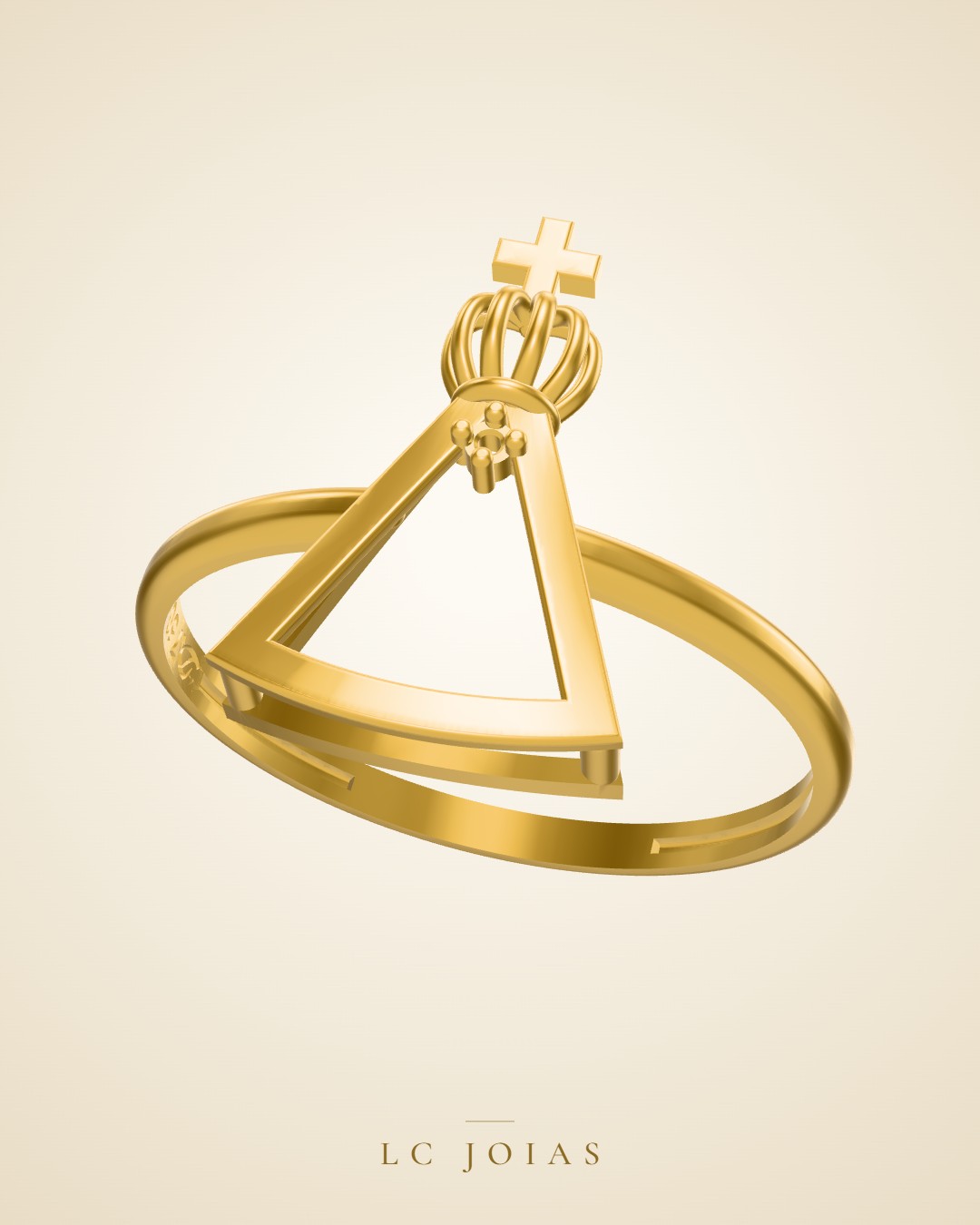 Anel 1788 an em ouro