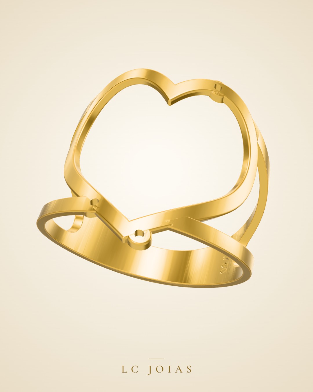 Anel 7526 an em ouro