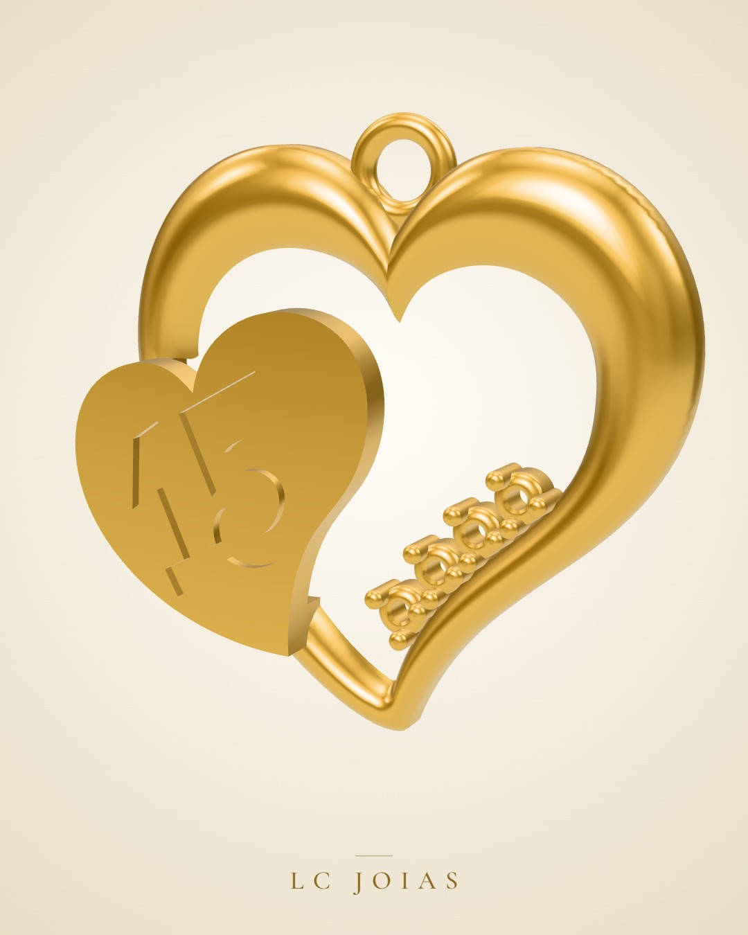Pingente 7171pg em ouro