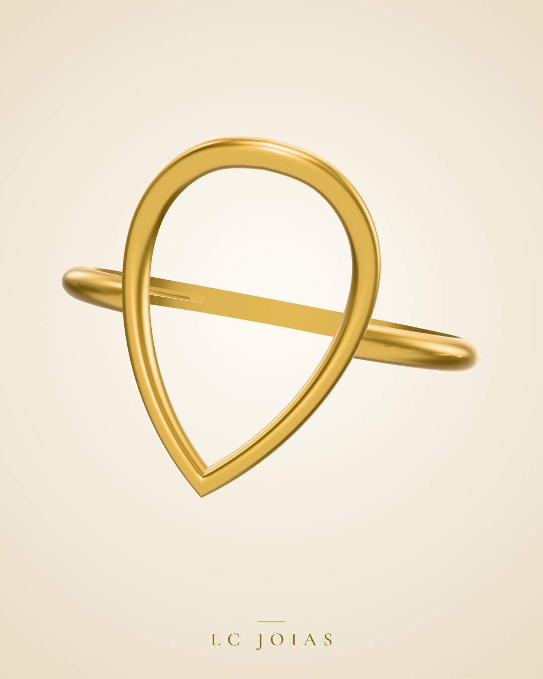 Anel 1021 an m zir em ouro