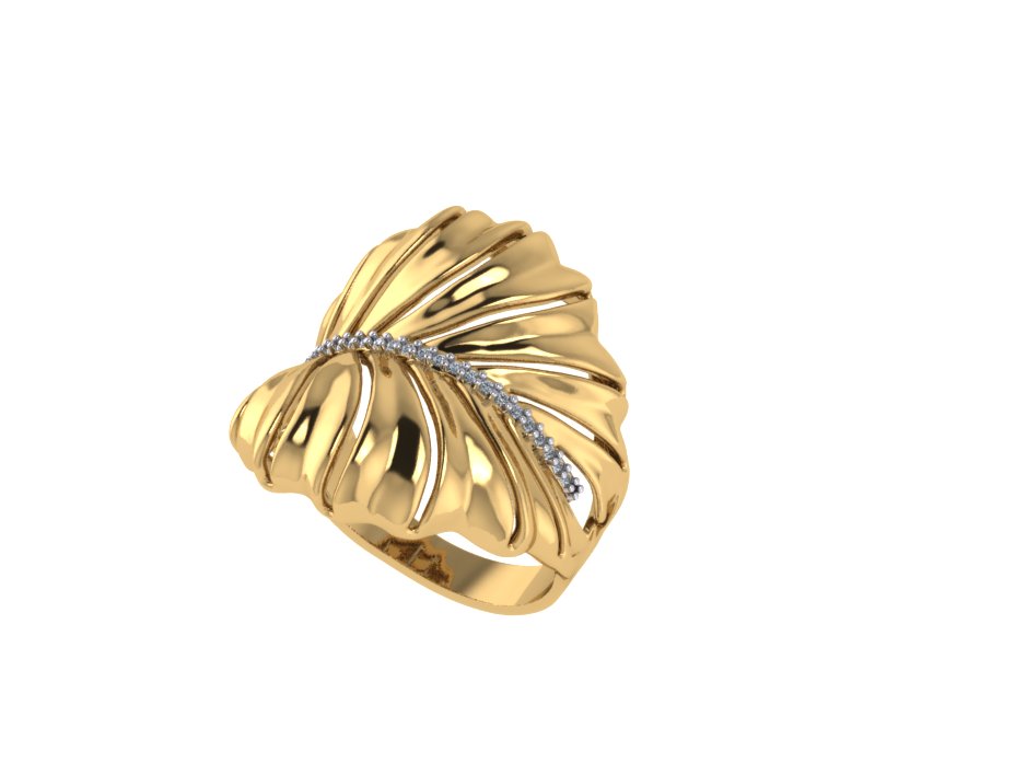 Anel 7145 an em ouro