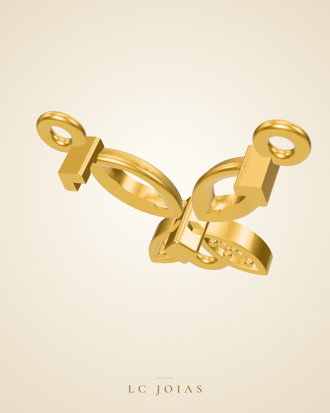 Pingente 6990 pg 1 em ouro