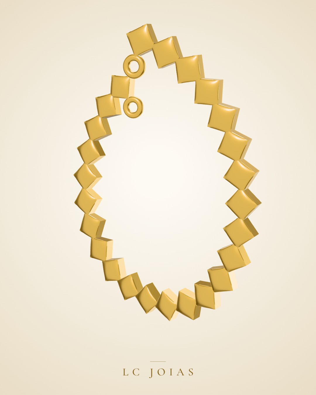 Brinco 7499br em ouro