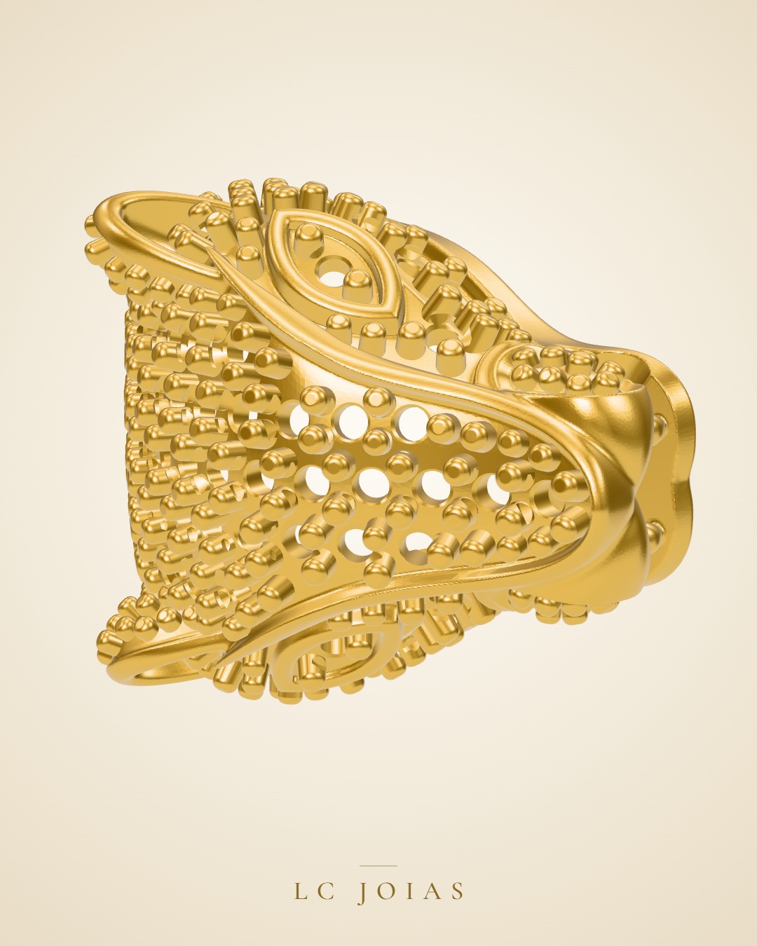Berloque 1117 ber em ouro