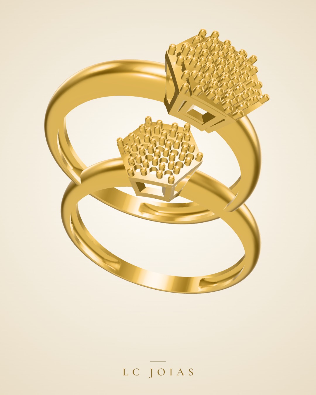 Anel 692 an em ouro