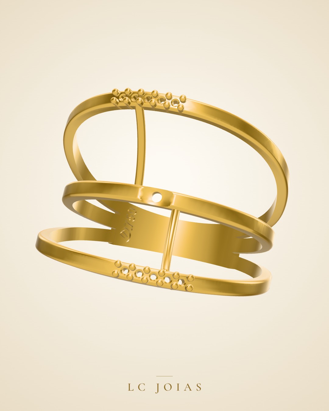 Anel 8109 an em ouro