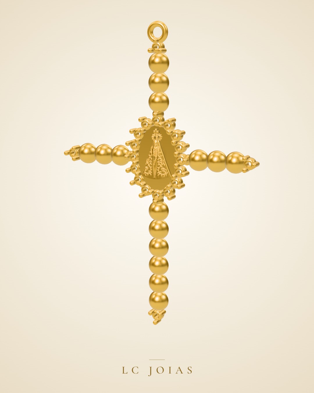 Pingente 7286 pg em ouro