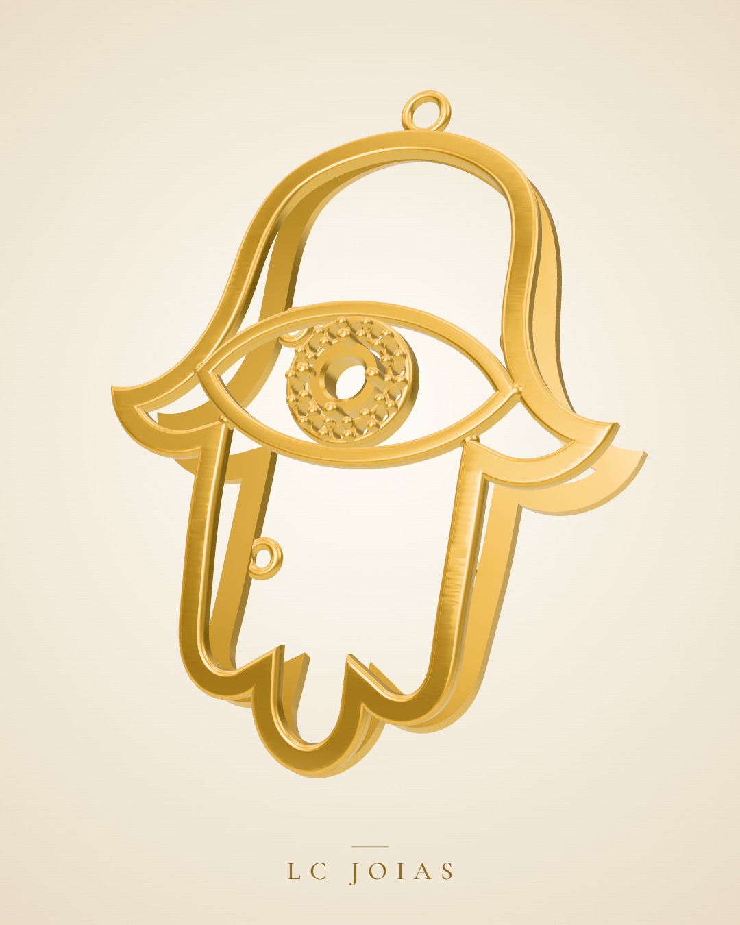 Pingente 8390 pg em ouro