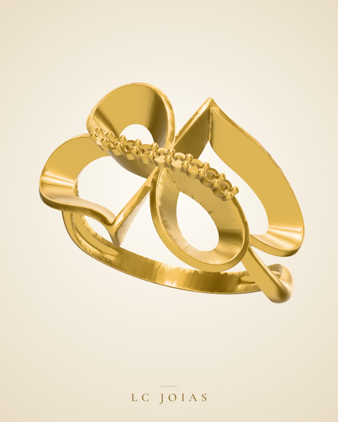 Anel 8343 an em ouro