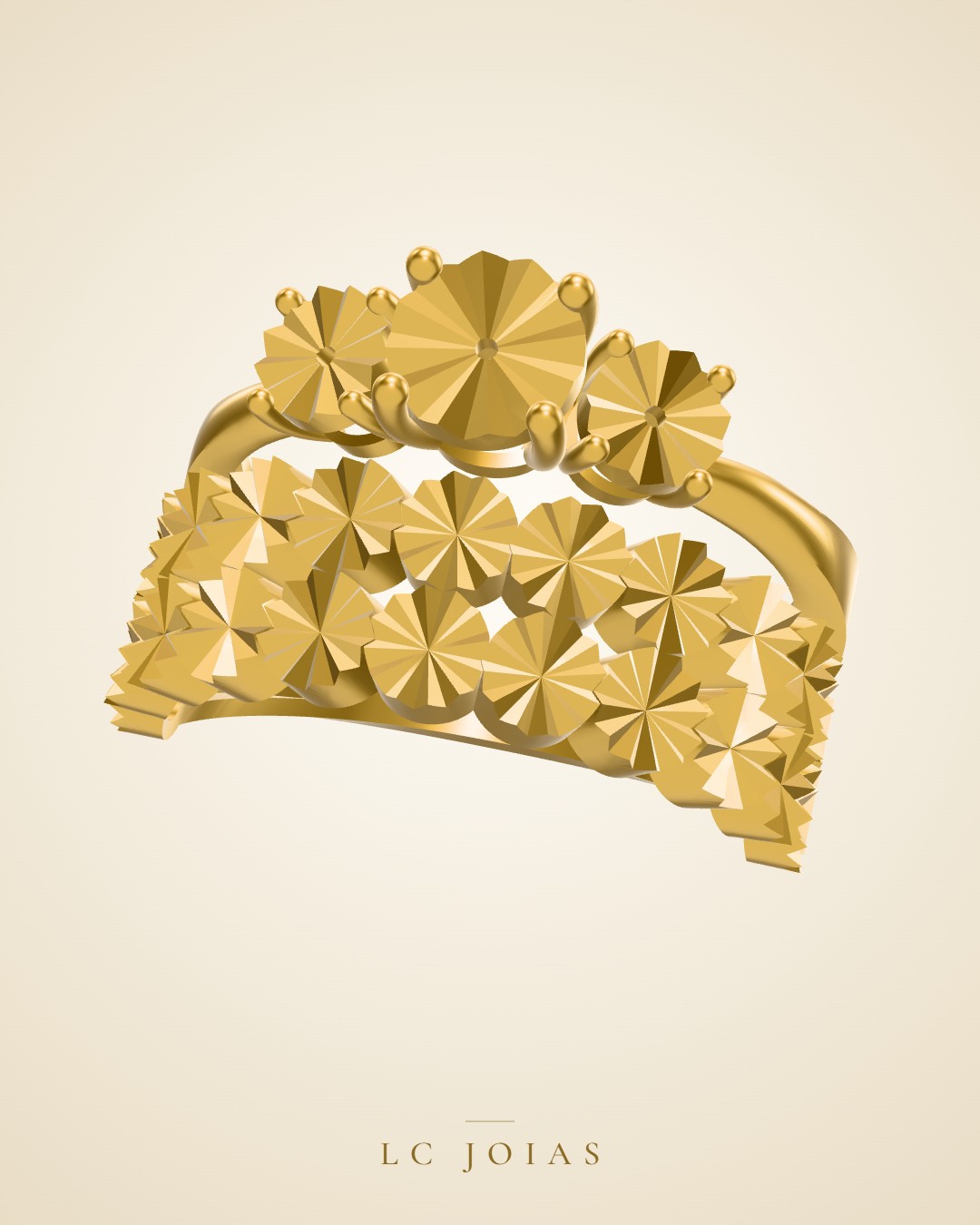 Anel 6249 an em ouro