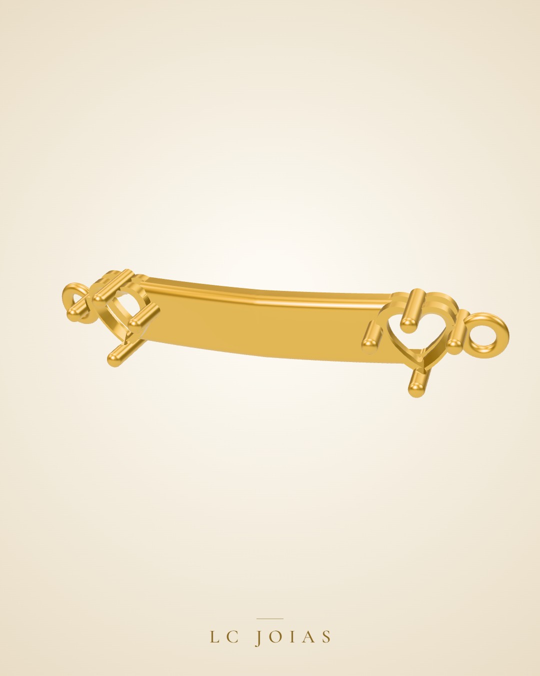 Pulseira 8697 pul em ouro