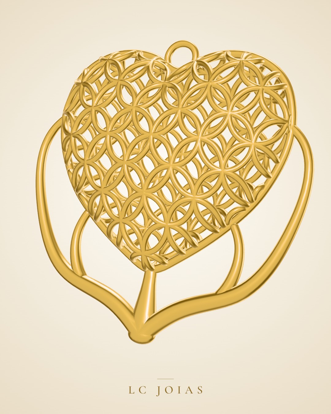 Pingente d 0071 pg .45 em ouro