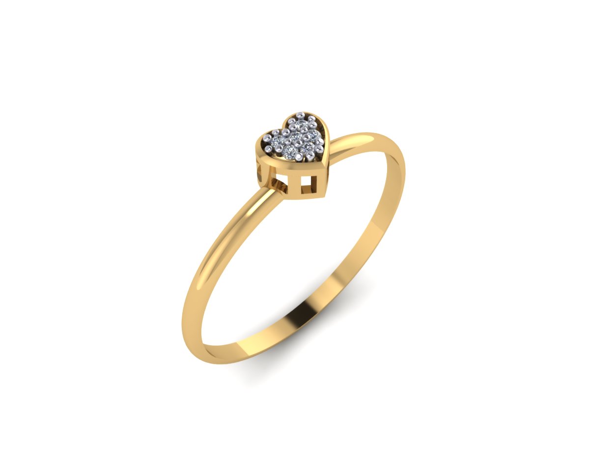 Anel 7417 an em ouro