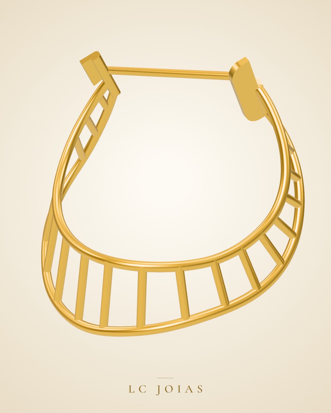 Brinco 8096 br espelhar em ouro