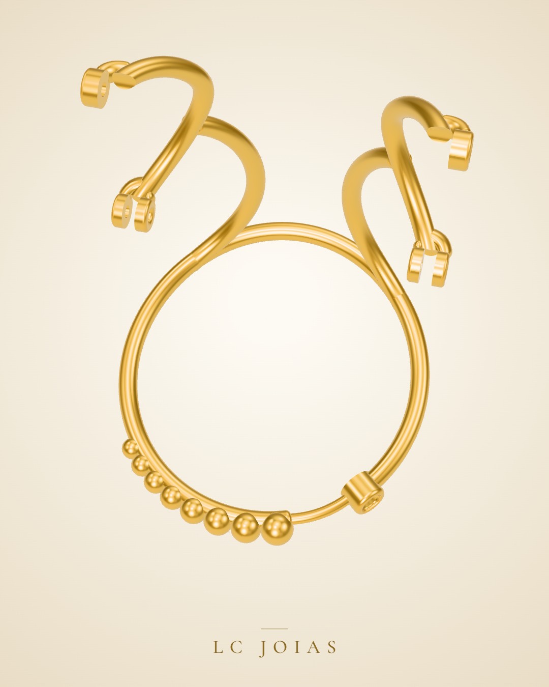 Anel 8280 an em ouro