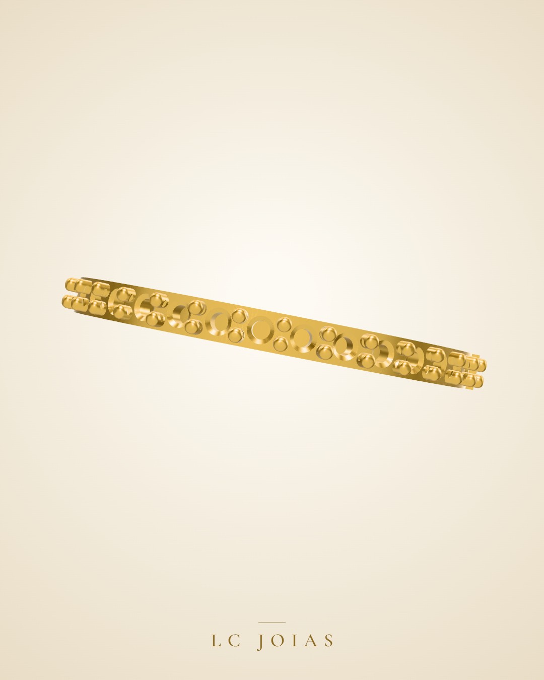 Aliança detalhe aliança em ouro