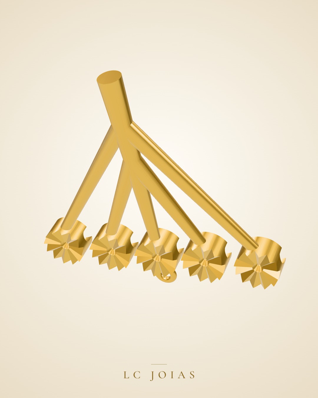 Colar 6914 colar em ouro