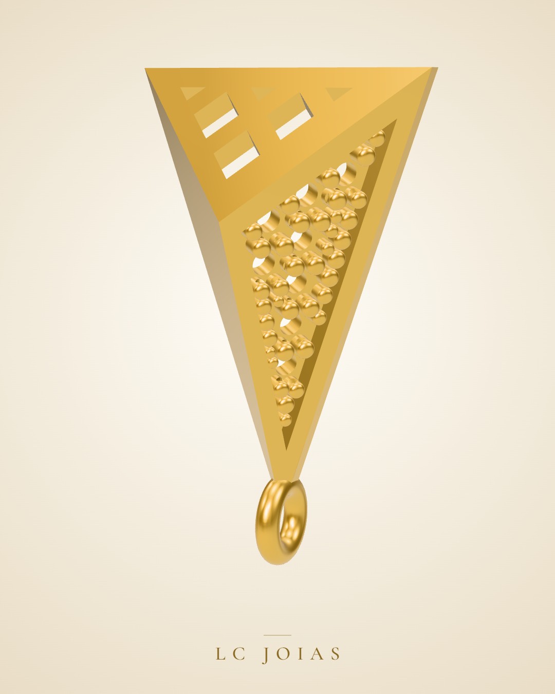 Brinco mirrored copy of 6518 br base em ouro