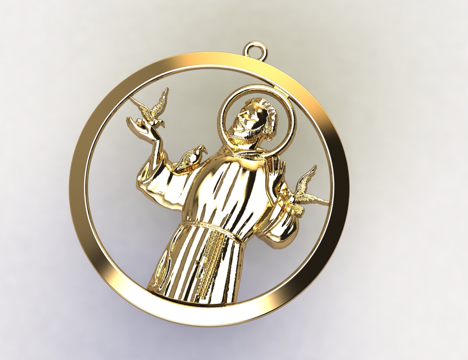Pingente 1457 pg em ouro