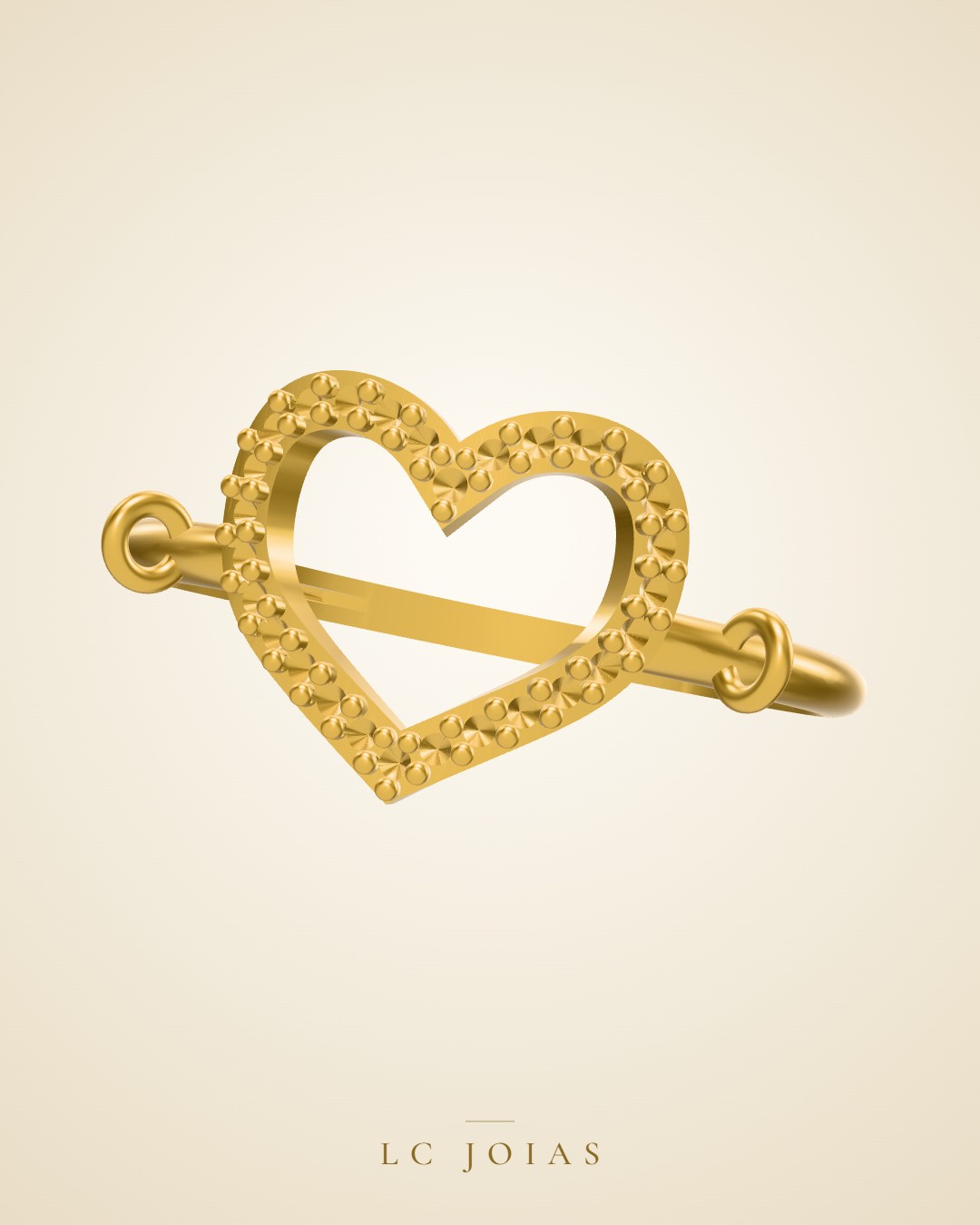 Anel 7618 an em ouro