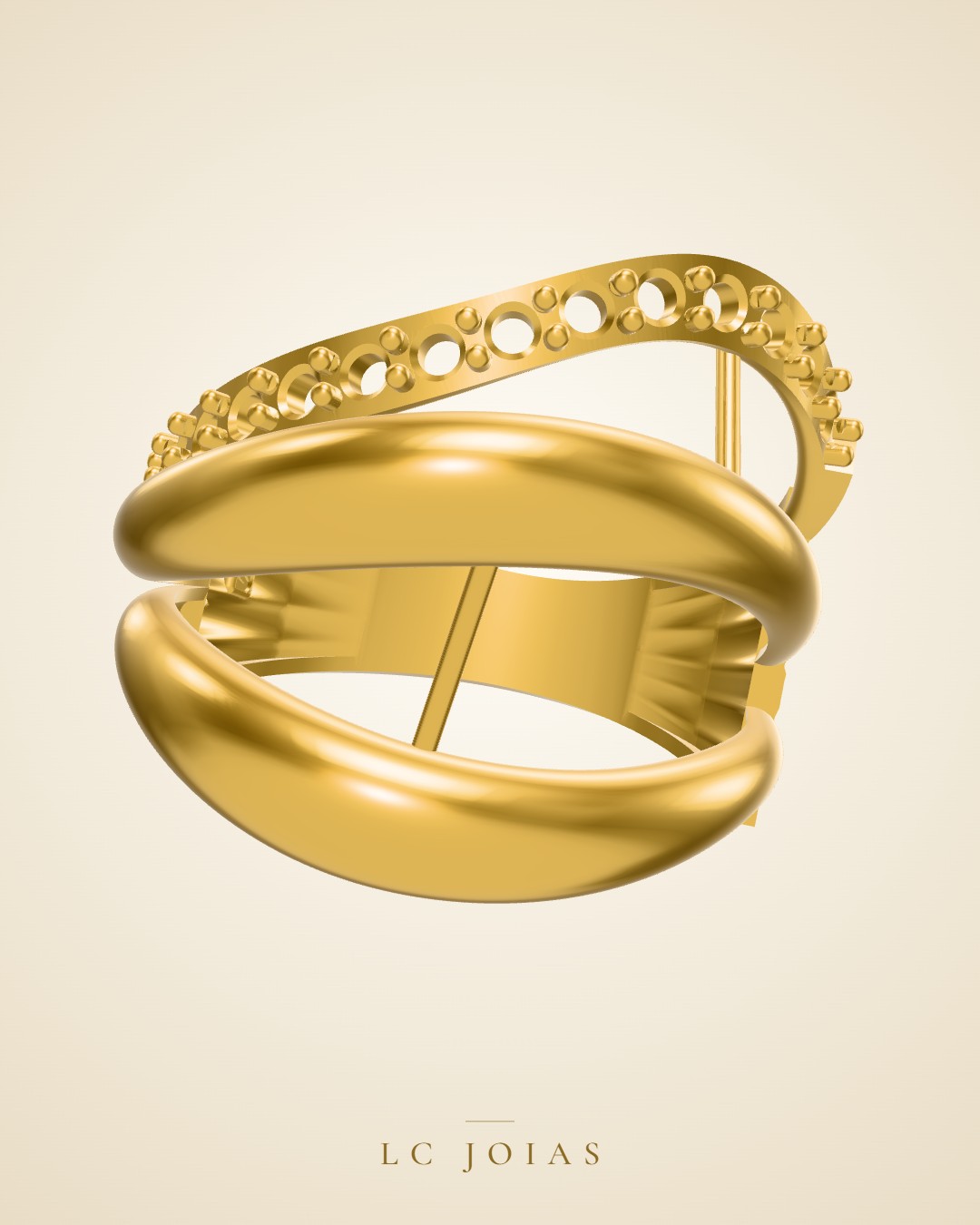 Anel 7900 z an em ouro
