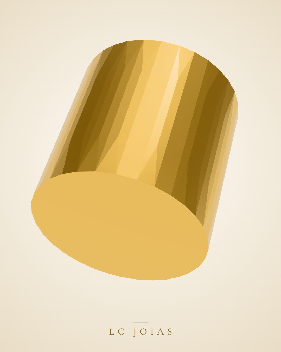 Anel anchor em ouro