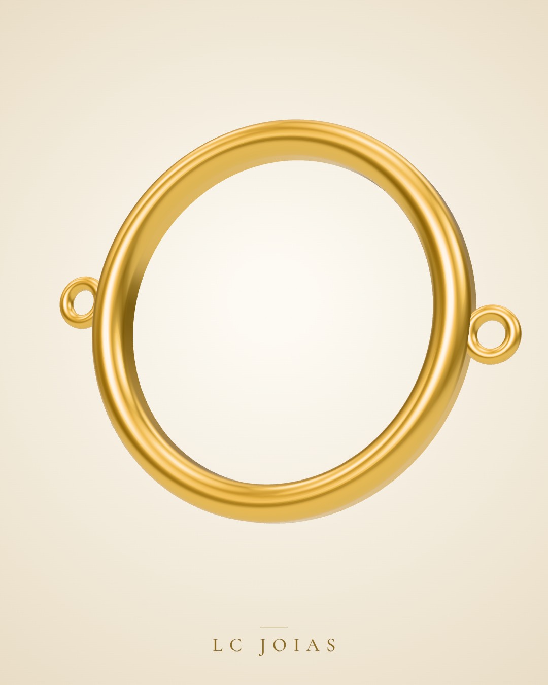 Brinco 1214 z br 01 em ouro