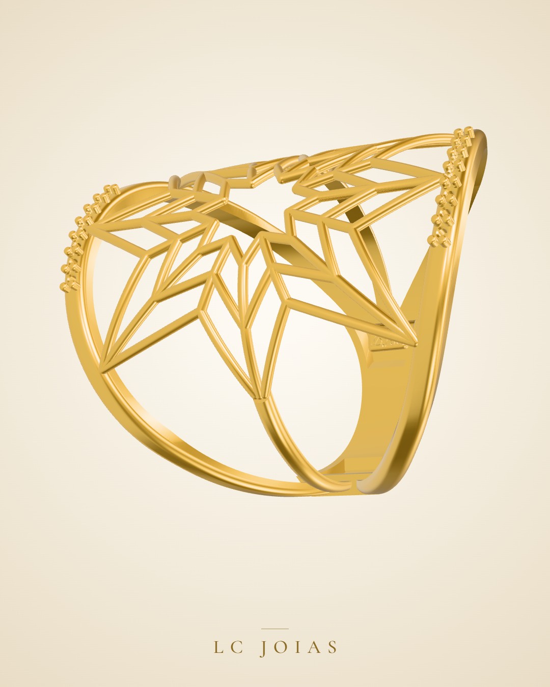 Anel 8225 an em ouro