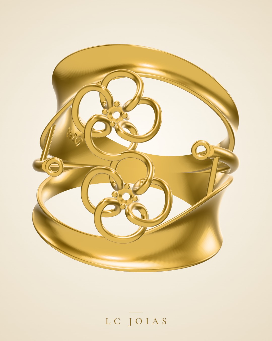 Anel 7627 an em ouro
