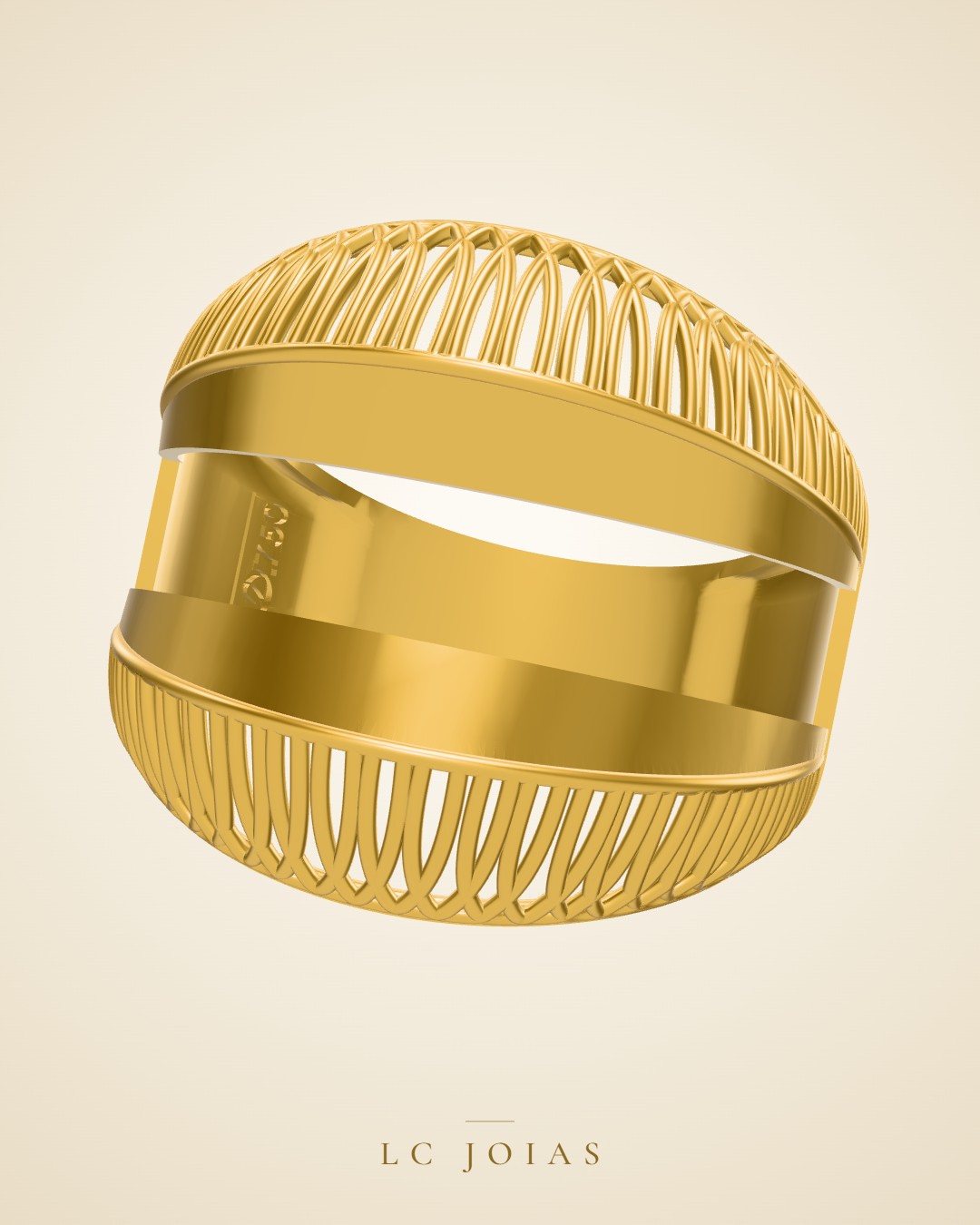 Anel 7765 an em ouro
