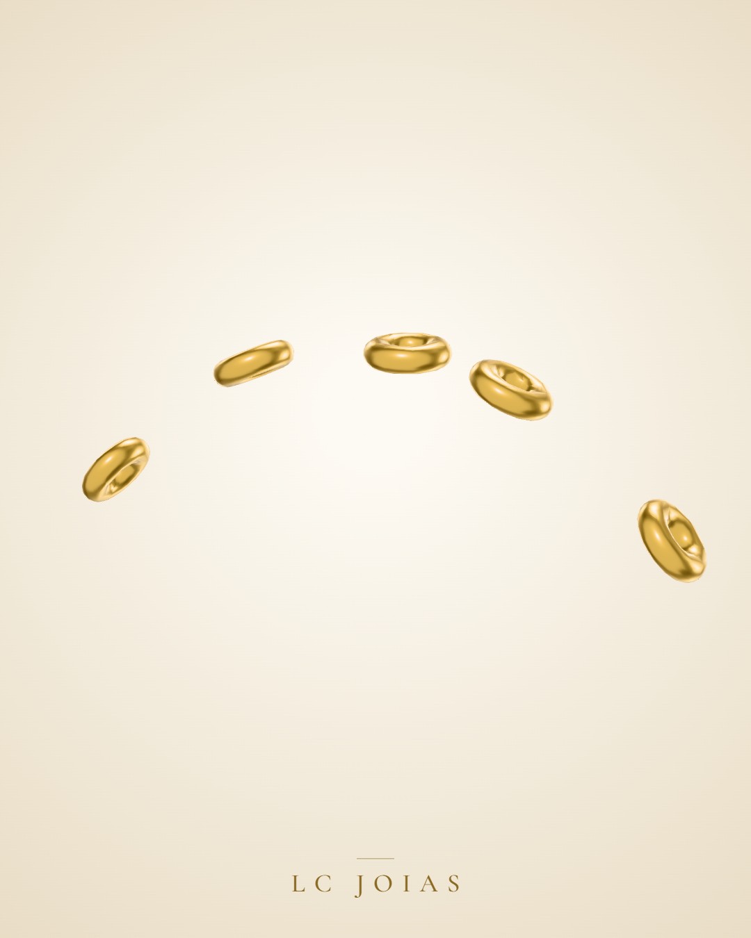 Brinco 6091 argola em ouro