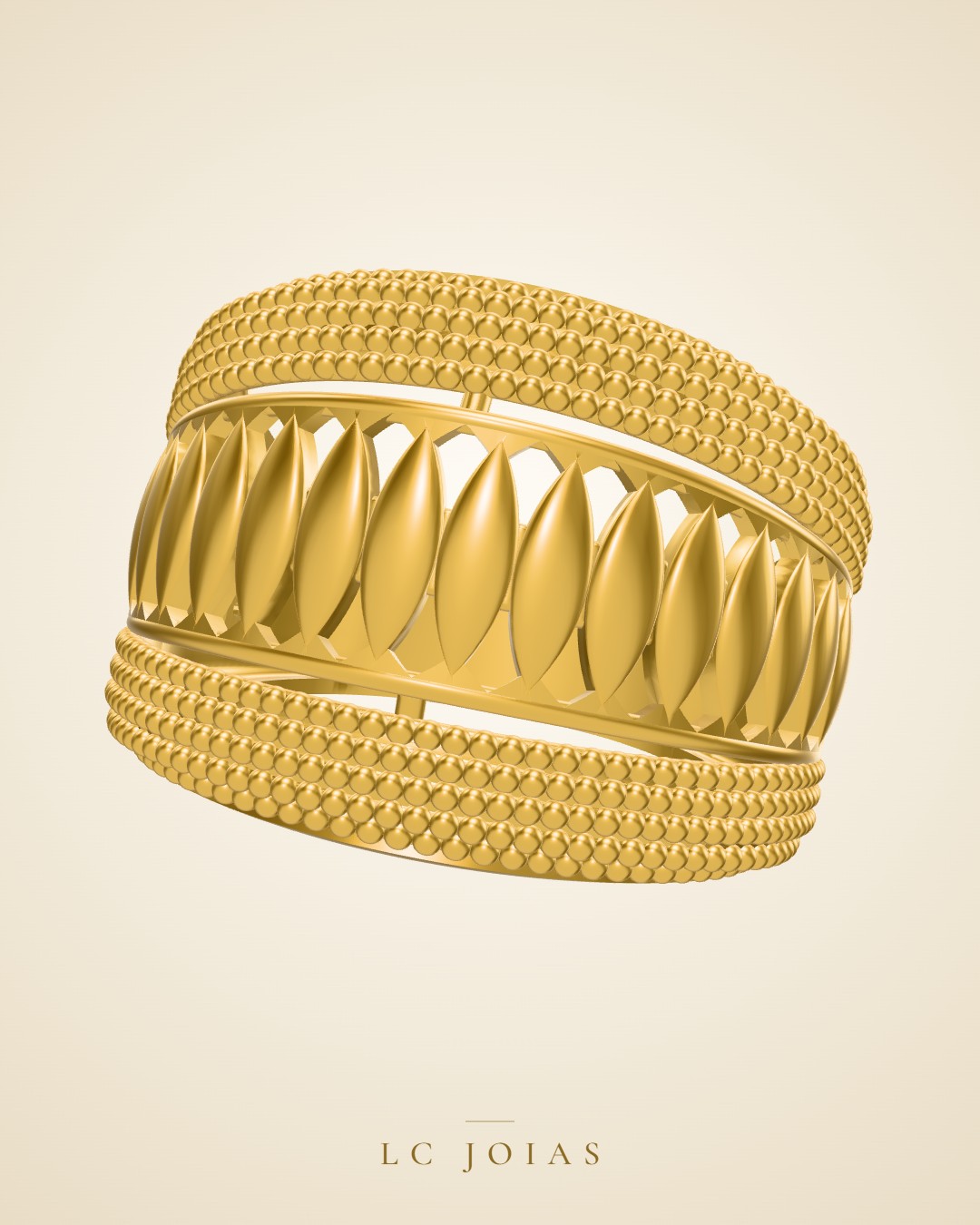 Anel 1169 z an em ouro