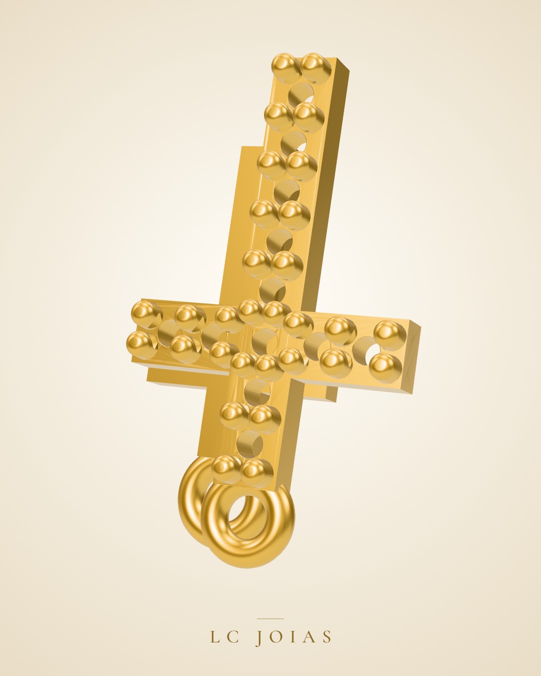 Pingente 7753 pg em ouro