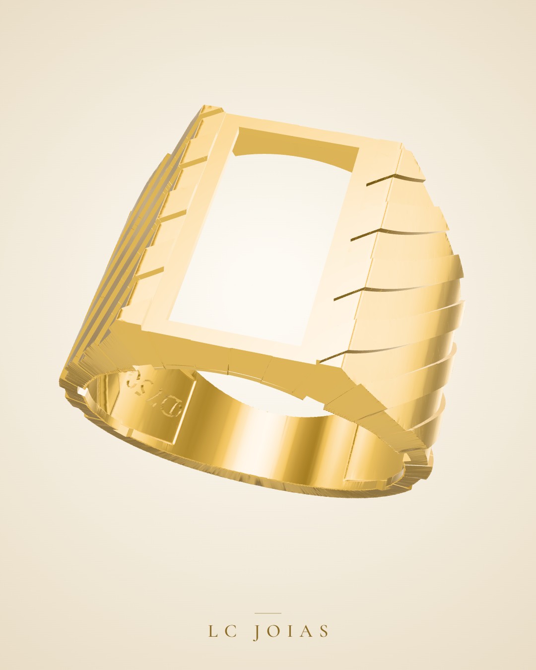 Anel 3818 anel em ouro