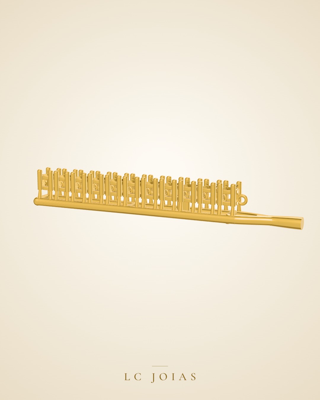 Pulseira riviera rivi 17 pu 2.40mm m2 em ouro