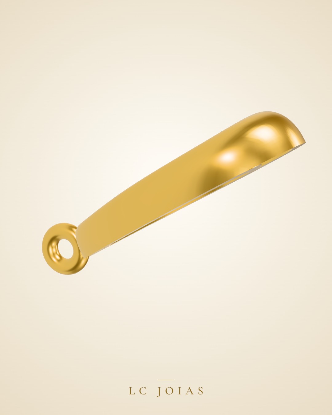 Brinco mirrored copy of 6222br cima em ouro