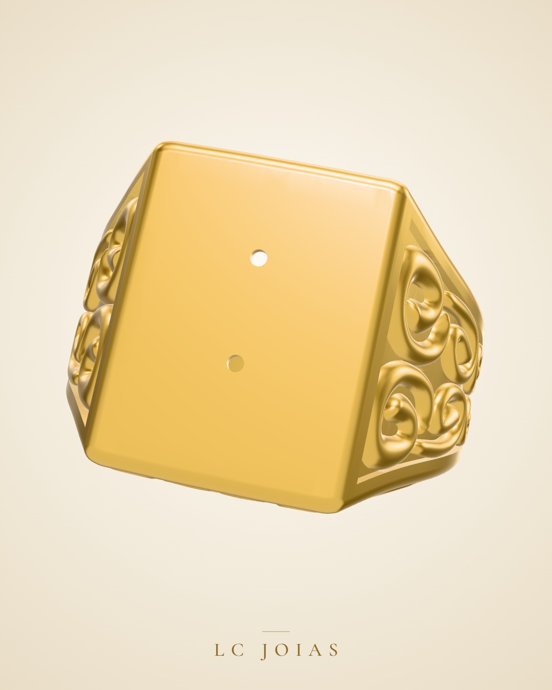 Anel 1078 an em ouro