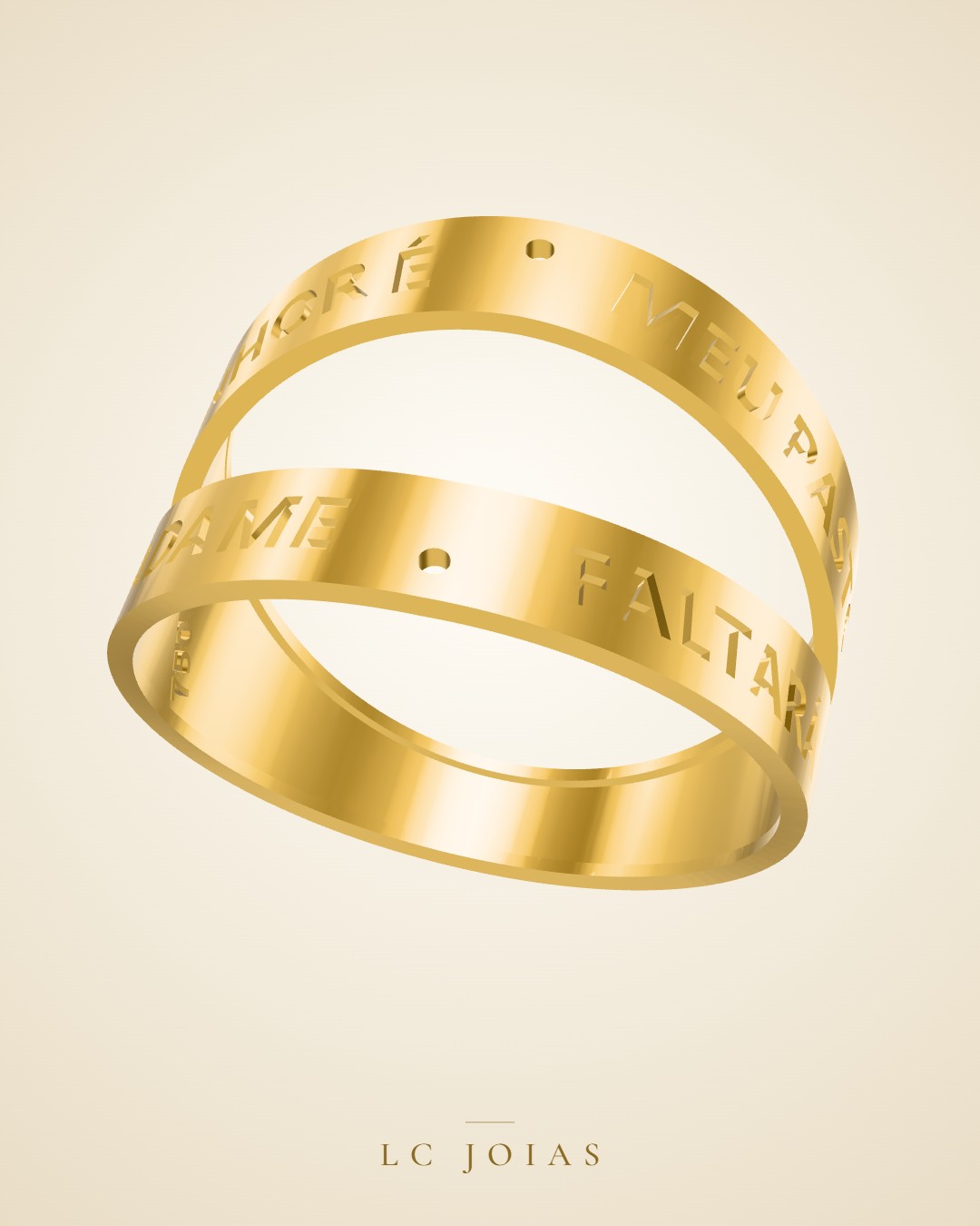 Anel 8672 an em ouro