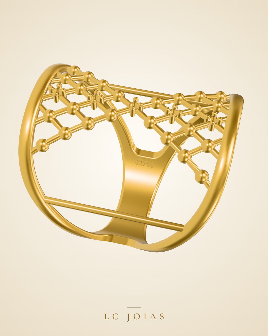 Anel 6879 an em ouro