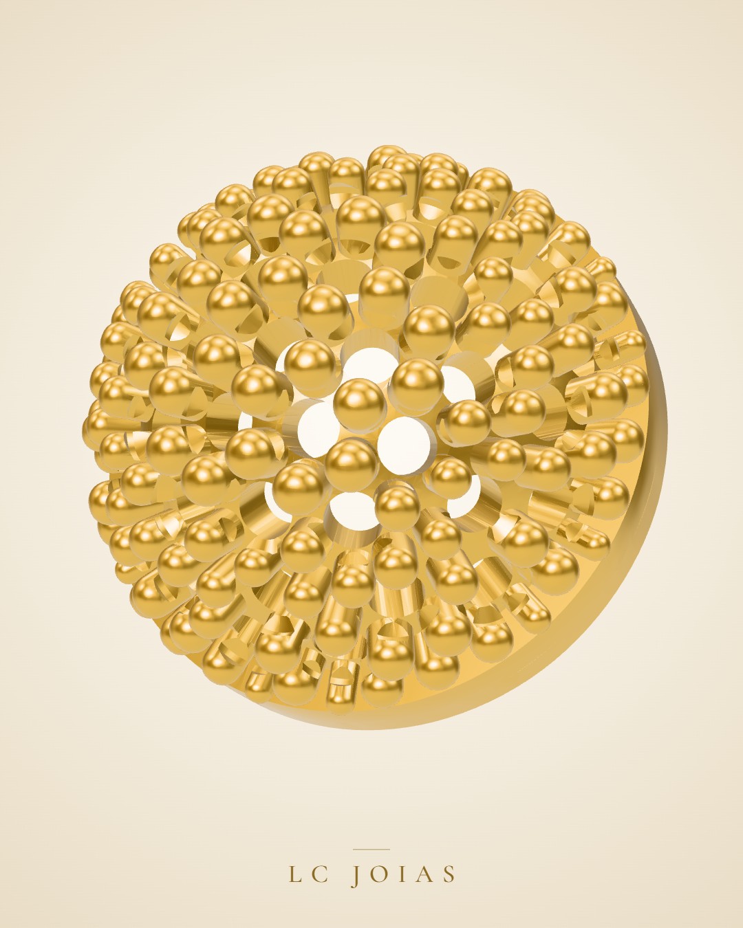 Pulseira 7659 pul conserto em ouro
